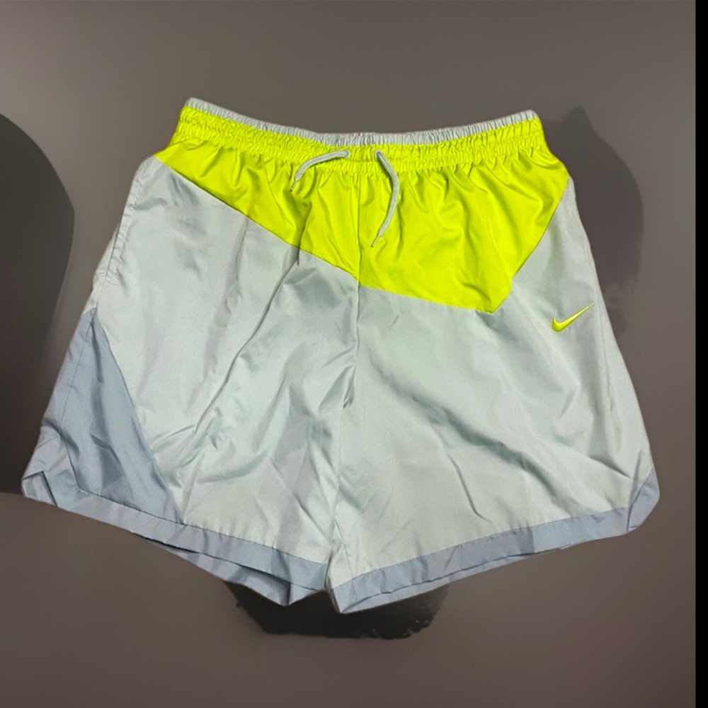 Nike DNA Men's 8" Woven Basketball Short Gray Atomic Green Move 2 Zero Size XXL